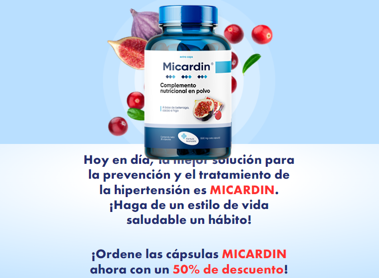 Micardin Cápsulas Perú