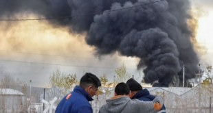 After a refinery explosion kills three people, Argentine oil workers go on strike.