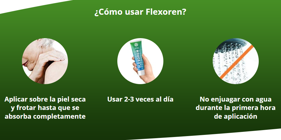 Cómo usar Flexoren