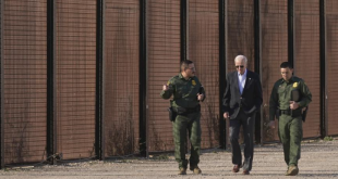 In response to GOP criticism, Biden checks the US-Mexico border.