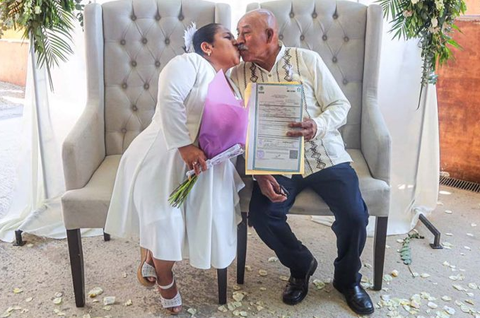 El día de los enamorados hubo muchas bodas en todo México