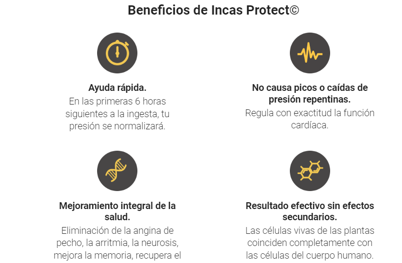 Beneficios de Incas Protect