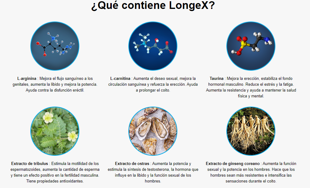 LongeX Cápsulas Mexico