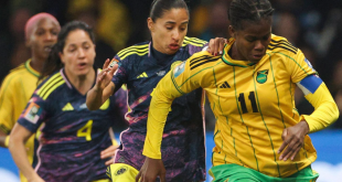 El fantástico gol de Catalina Usme de Colombia prepara el enfrentamiento de cuartos de final de la Copa Mundial Femenina contra Inglaterra.