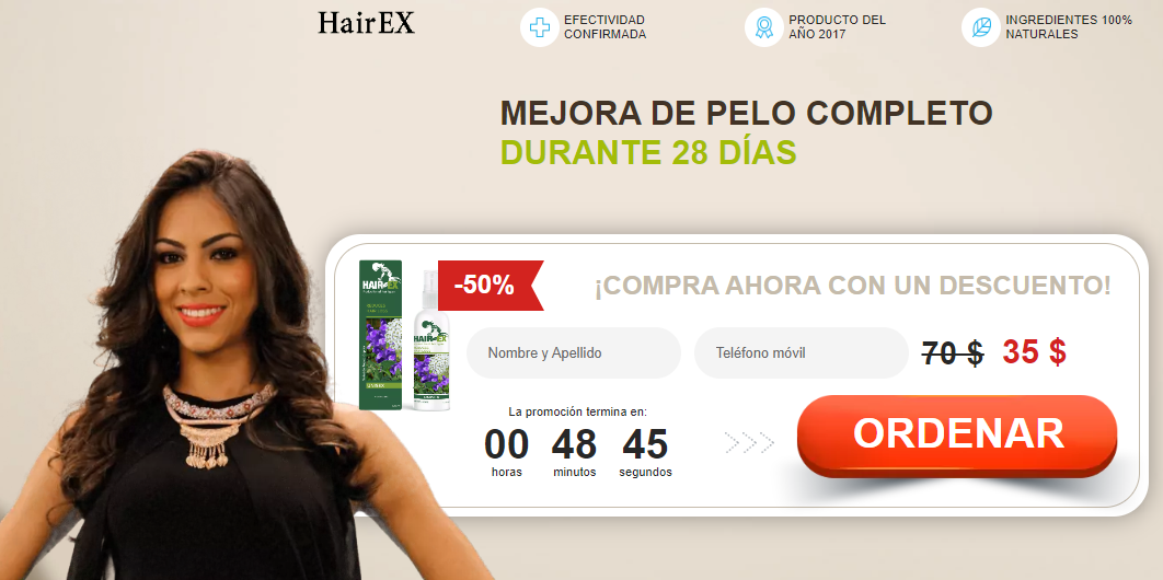 HairEx Suero precio