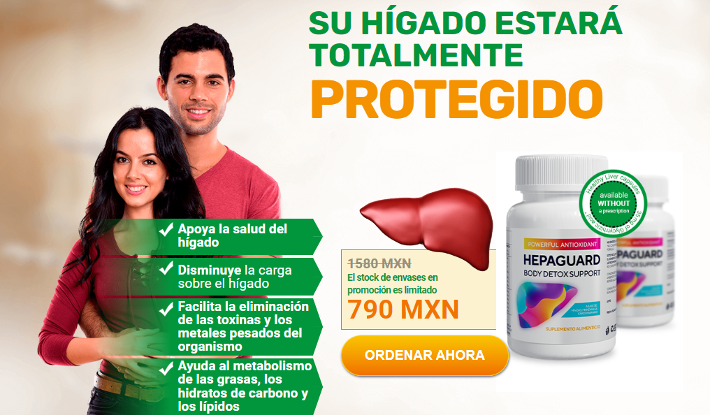 Hepaguard Cápsulas Precio 790 MXN